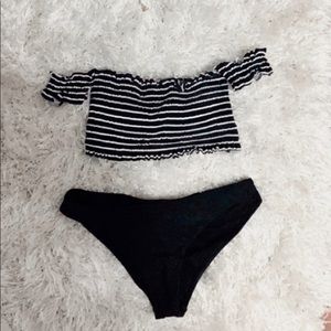 Off the shoulder bikini